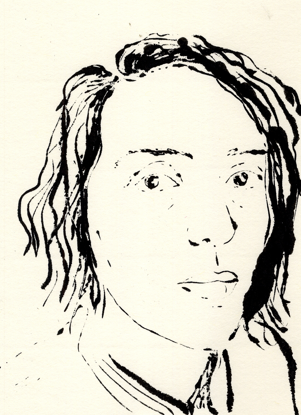 afterimages artbook blottedline inkonpaper arindacraciun