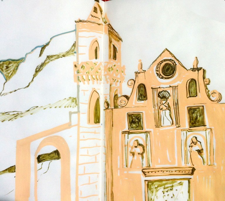 sketchbook arindacraciun italy